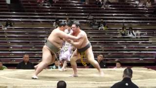 Okoryu (4-2) - Ishii (3-3) , Sumo : Natsubasho '16