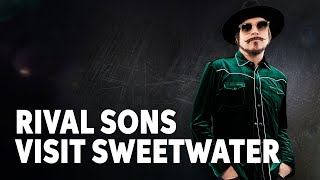 Rival Sons Guitarist Scott Holiday Tours Sweetwater’s Guitar Gallery