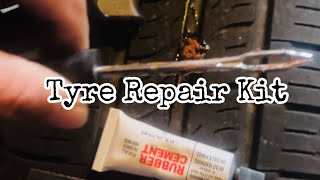 Tyre Repair kit for Toyota Avensis 2011 #tyrekit #flattyre