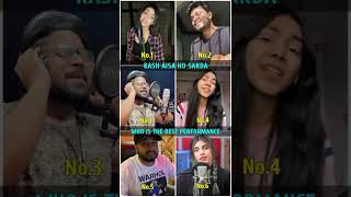 Top 6 Cover Song Video Off - Kash Aisa Ho Sakda | B Praak | Shershaah | Mann Bharya 2.0 | #shorts