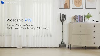 Deep Clean Your Home with Proscenic P13's Powerful 35Kpa Suction