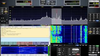 The Mighty KBC: Decoding second message. FLMSG in MFSK64 03/31/13 on 7375