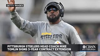 Steelers Head Coach Mike Tomlin Signs 3-Year Contract Extension