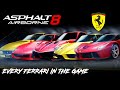 Asphalt 8: Full Ferrari Showcase (Every Car in-game)