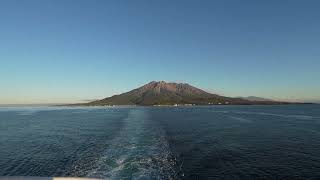 20250101　桜島フェリー　桜島港→鹿児島港