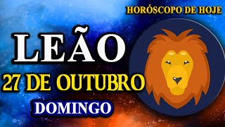 🗝️𝐕𝐨𝐜ê 𝐯𝐚𝐢 𝐫𝐞𝐜𝐞𝐛𝐞𝐫 𝐮𝐦𝐚 𝐠𝐫𝐚𝐧𝐝𝐞 𝐫𝐞𝐬𝐩𝐨𝐬𝐭𝐚✨Leão♌ 27 de Outubro 2024| Horóscopo de hoje