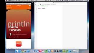 (SPANISH VERSION) println (Swift Programming Language Reference)