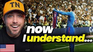 American Reacts to The Beauty of Football | First Ever Football Reaction