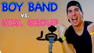 Boy Band Vs. Girl Groups 20 Minute Spin Class | Get Fit Done