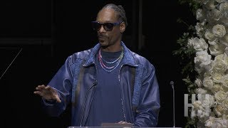 Snoop Dogg Speaks At Nipsey Hussle's Memorial Service