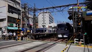 下落合駅特急小江戸が停車　西武新宿線