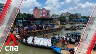 At least 30 dead after ferry capsizes in Bangladesh's capital Dhaka