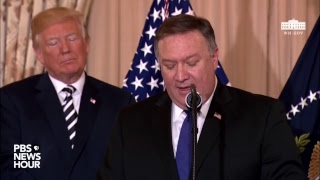 WATCH LIVE: President Trump to participate in swearing-in ceremony for Mike Pompeo