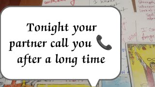 Tonight your partner call 📞 you after a long time 💞 finally no contact end 📵