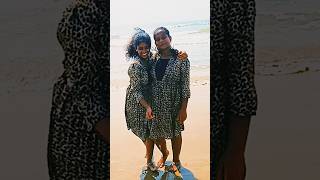 బీచ్ లో Apudo Ipudo💃💃 #shorts #dance #beach #music #trending #bommarillu #sisters  #reels