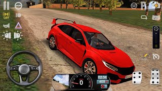 Driving School Sim - Honda Civic Typer Sürüş Simülatörü - Android Gameplay