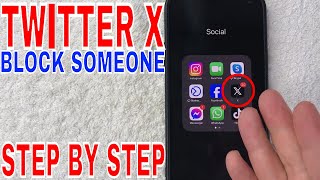✅ How To Block Someone On Twitter X 🔴
