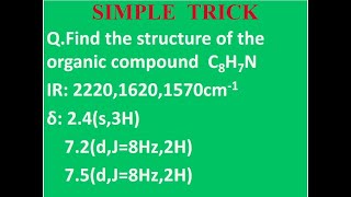 NMR Structural elucidation PROBLEMS