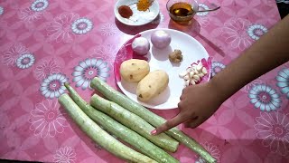 chichinda aloo masala bhaja/odisha famous