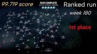 Slipways (v 1.3) - Ranked run (week 180) - 99.719 score (finished 1st)