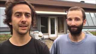 Visite privilégiée de la maison inspirée Earthship de Benoît Deschamps