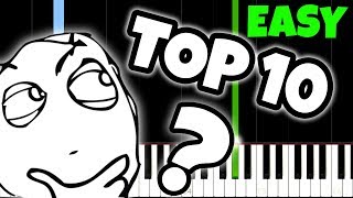 Top 10 Songs Everyone Knows but nobody knows the name of... And How To Play Them!