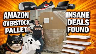 👉 Amazon Overstock Pallet Unboxing! INSANE Deals & Unexpected Finds!