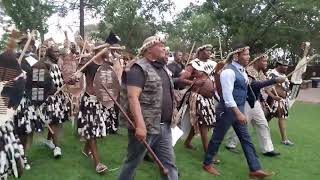 The Mthwakazi warriors (Amabutho) kaMzilikazi