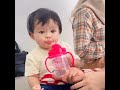 live ngakak ameena bisa bilang mantab minum susu