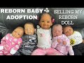 My Newest Reborn Baby Is Being Adopted 😢.  Come checkout the Tracy Kit