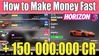 How to Make Money Fast in Forza Horizon 5