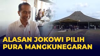 Alasan Jokowi Pilih Pura Mangkunegaran jadi Tempat Resepsi Pernikahan Kaesang dan Erina