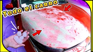 ✅ cómo REPARAR DAÑOS por GRANIZO [ hail damage repair  ]