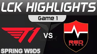 T1 vs NS Highlights Game 1 LCK Spring Season 2023 W9D5 T1 vs Nongshim RedForce by Onivia