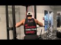 How To Perform A Banded Tricep Press Down Exercise / Coach Dimitri Giankoulas