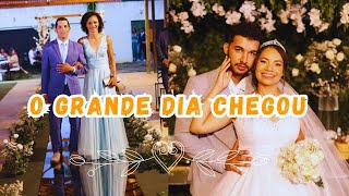 O GRANDE DIA CHEGOU/ CASAMENTO DA MINHA SOBRINHA/ SOMOS PADRINHOS 🥰