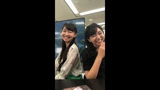 2018.04.29ウェザーニュースLiVEインスタ 角田奈緒子