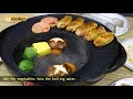 Electric Grill with Hotpot