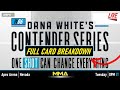 2024 | Week #6 Dana White's Contender Series - Full Card Breakdown & Predictions