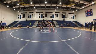 NHS wrestling NHS 1st home match v. Hillside - History maker 2023