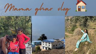 Mama ghar vlog!!❤️ A day in my life in mama ghar 🤩🏠