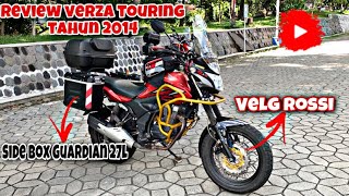 Review Verza 2014 modifikasi touring...