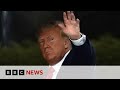 Donald Trump to appear in New York court to face criminal charges - BBC News