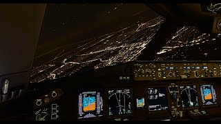 Evening Approach Into Johannesburg! -- KLM B777-300ER -- MSFS/PMDG