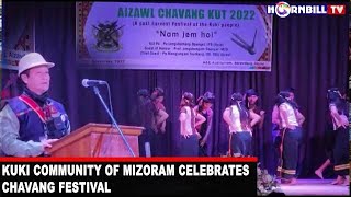 KUKI COMMUNITY OF MIZORAM CELEBRATES CHAVANG FESTIVAL