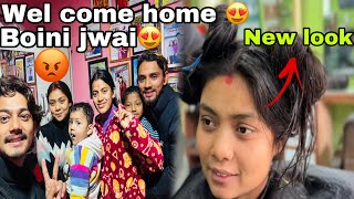 Welcome boini jwai😍Neetu ko reaction 😍Roshan la Moti lai yasto sama vano😡