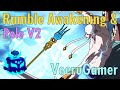 Awakening Rumble & getting Pole V2 in 1 video!!🔱⛈️|Bloxfruits|Roblox|Veeru Gamer|