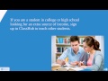 classhub.com for tutors