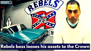 Rebels MC boss losses seized assets valued at around $1.2m