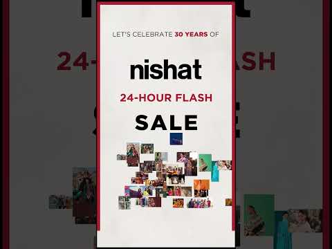 Get ready to celebrate 30 years of Nishat